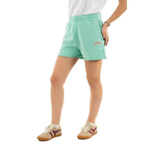 Kort bermuda superdry essential logo 2md spearmint ljusgrön