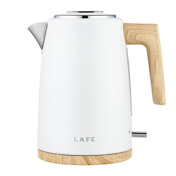 Elkittel - LAFE - Scandi - 2200W - 1,7L - Vit rostfritt stål