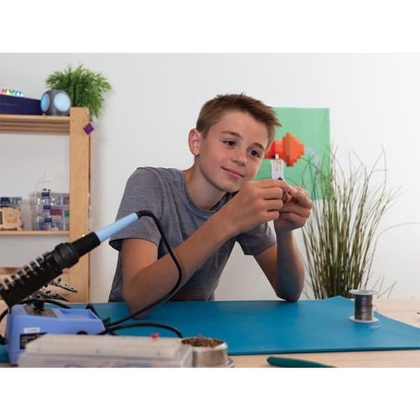 LED-ljusstake - Whadda - WSL220 - Vit - Batteri - Strömbrytare - Samtida - Design