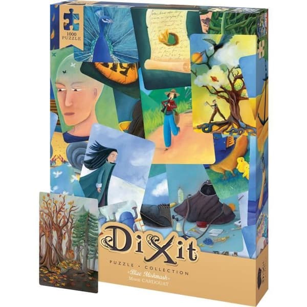 Dixit Puzzle 1000p B. Mishmash - Asmodee - Tecknade serier och serier - Vuxen - Blå