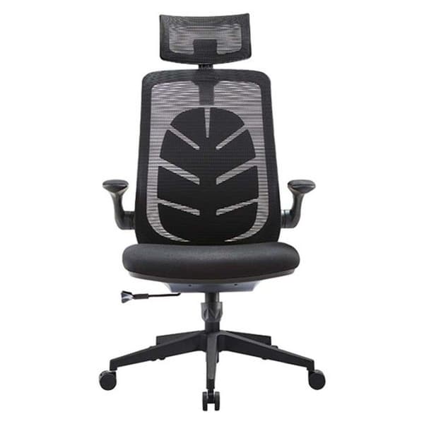 Kontorsstol - Subsonic - I-Care Leaf - Ergonomisk - Justerbart ryggstöd - Fällbara armstöd