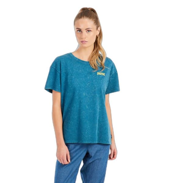 T-shirt dam Protest Alpha - surfing blue