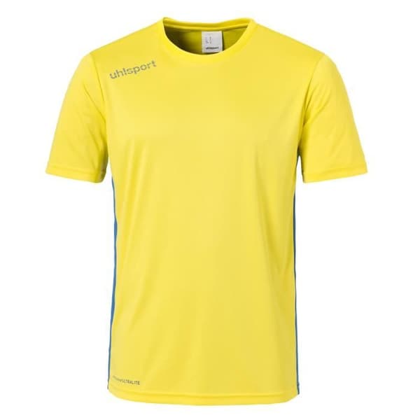 Uhlsport Essential juniortröja - gul-blå - 6 år