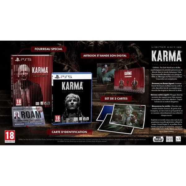 KARMA : Den mörka världen - Begränsad utgåva - PS5-spel