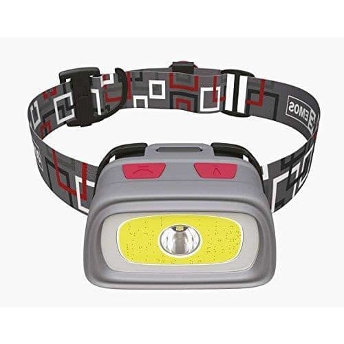 Huvudlykta - EMOS - e1801 - LED Cree XPG - 3 x AAA - Plast - Röd