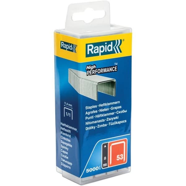 RAPID 5000 klammer n°53 Rapid Agraf 8mm