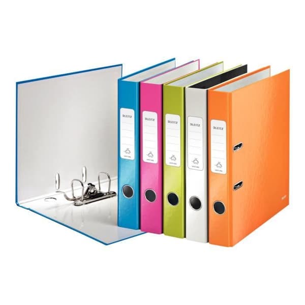 Leitz smala - korta A4, C4 spak arch filetiketter grå (pack om 60)