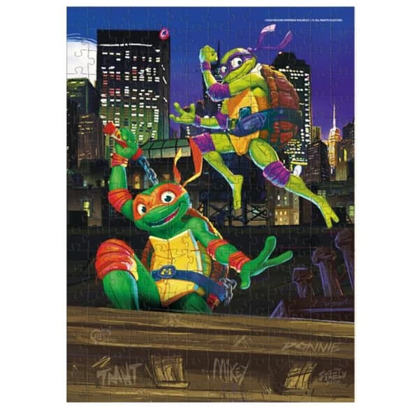 Pussel "De Turtles Ninja - Donatello och Michelangelo" 250 bitar