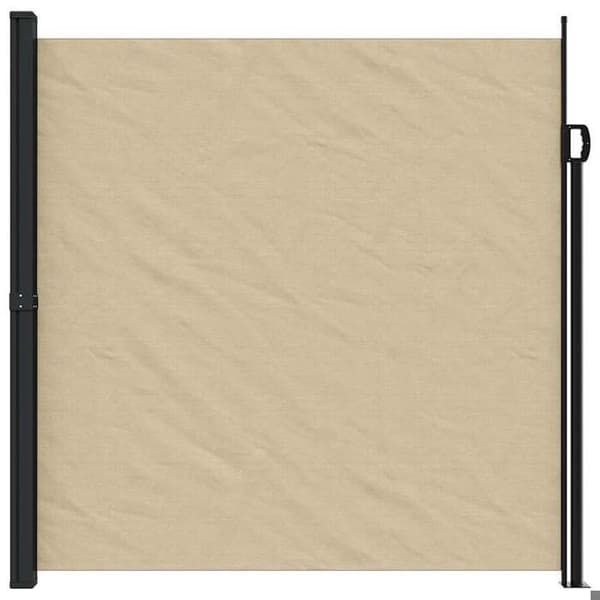 vidaXL Retractable sidoventil beige 200x300 cm 4004360