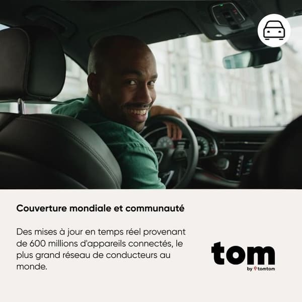 Intelligent trafikvarningsassistent för Tomtom-körning