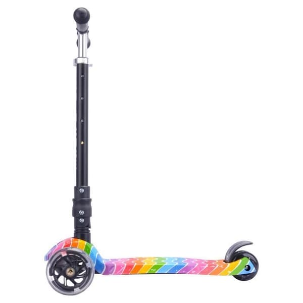 Scooter - BOLDCUBE - Astro Dream - 3 Hjul - Fällbar - Flerfärgade LED-lampor