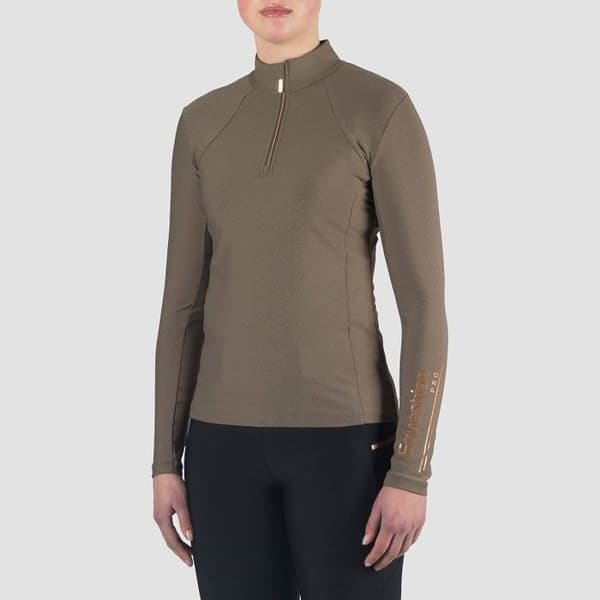 Polo teknik ridning långärmad dam Horka Luxury EP