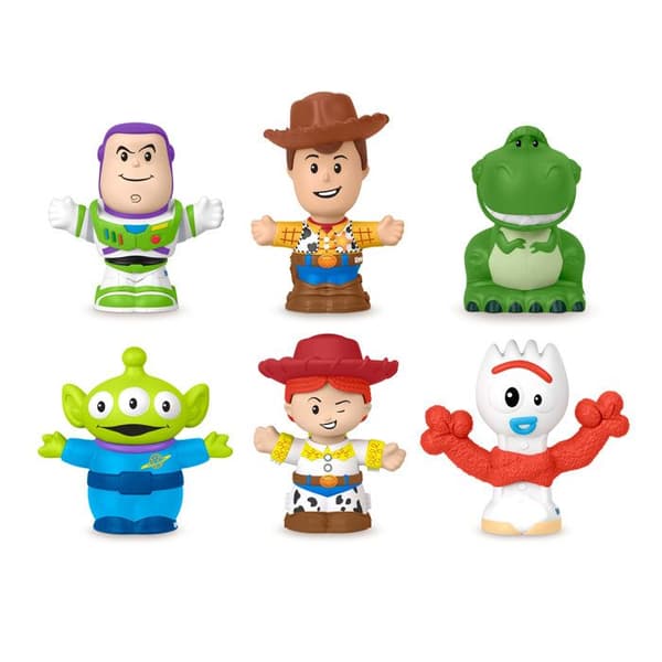 ASST 6 FIGURER TILL LEKSAKSHISTORIA