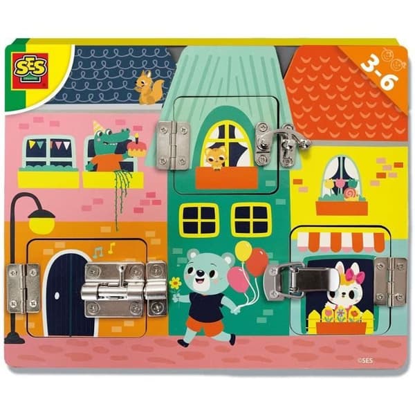 Jag lär mig - Låsbräda - SES - Från 3 år