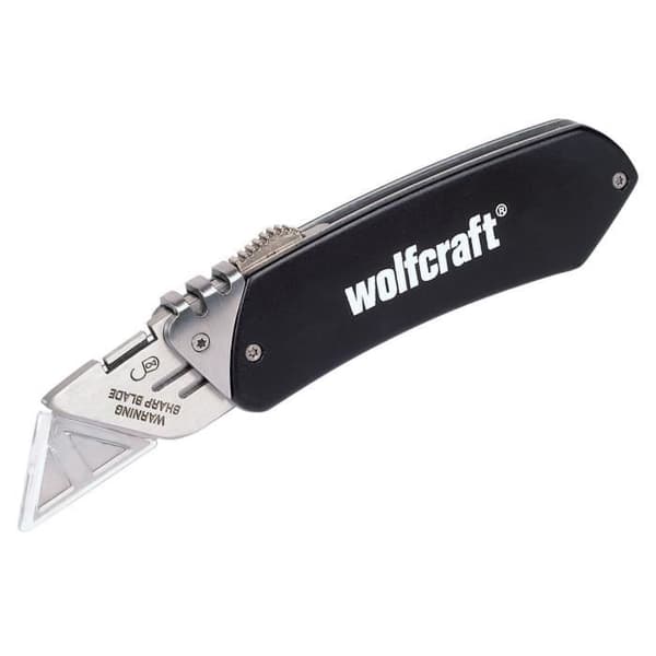 Kniv - WOLFCRAFT - alu fritid - utdragbart blad
