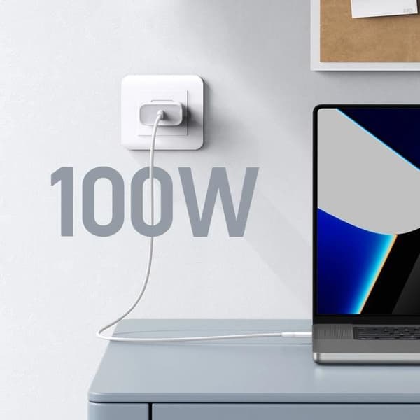 USB-C PD-kabel - UGREEN - US557 - 100 W - 1 m - 5 Gbit/s