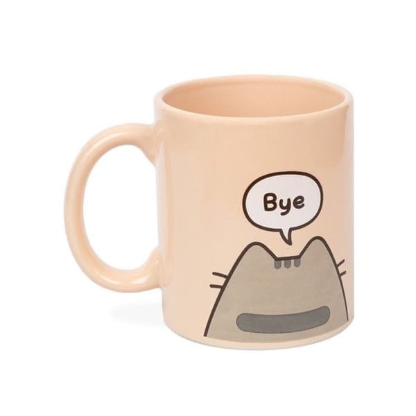 Mugg - PYRAMID INTERNATIONAL - Pusheen - Hello Goodbye - Porslin - Tål diskmaskin
