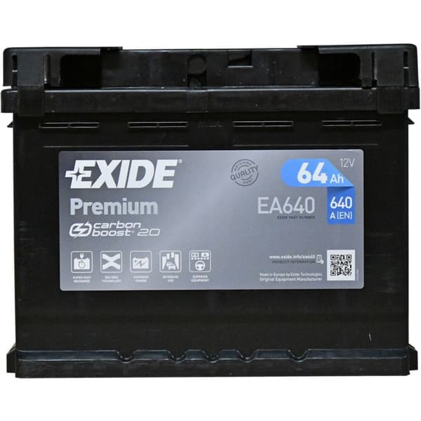 Exide Technologies - Exide Premium-batteri för start på 64 Ah