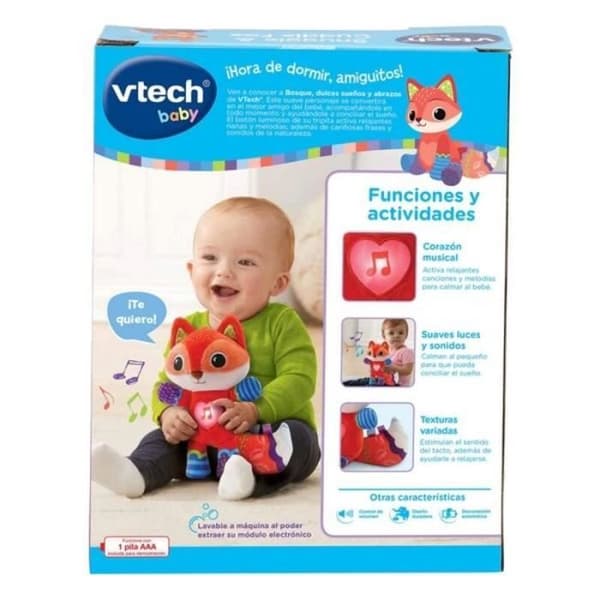 Aktivitetsgosedjur för Baby Vtech Skogsfox (ES) - - - Vtech