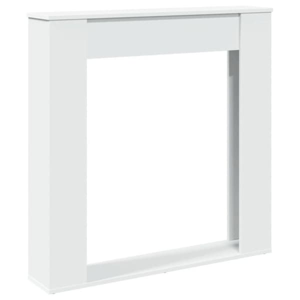 Vit MDF vit 100x20x100 cm ingenjörsträ