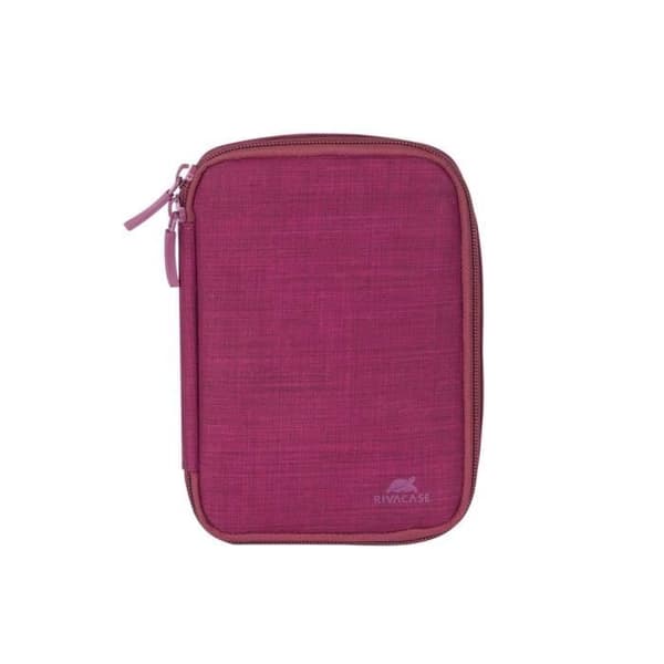 Stötsäker Fodral - RIVACASE - 563 - Polyester - Röd - 2 Fack