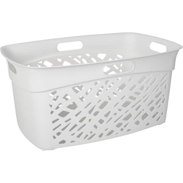 EDA Tvättkorg Alméria - 45 L - Vit