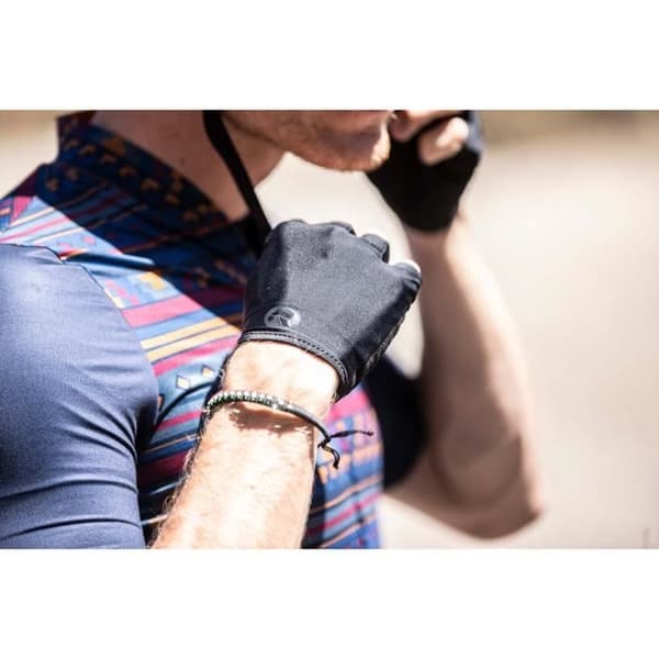 Cykelhandskar - Rogelli Solid - Herr - Svart - Storlek XL