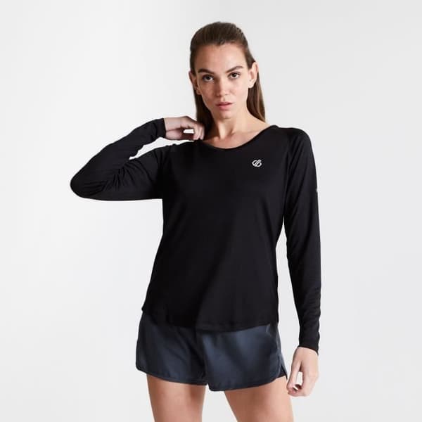 Dare 2B sportskjorta Discern damer polyester/elastan svart