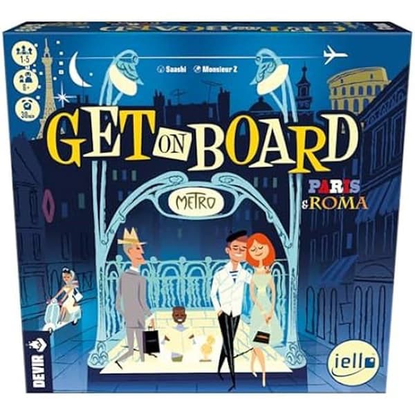 Sällskapsspel - DEVIR - Devir get on board - Flerfärgad - Inomhus - Unisex