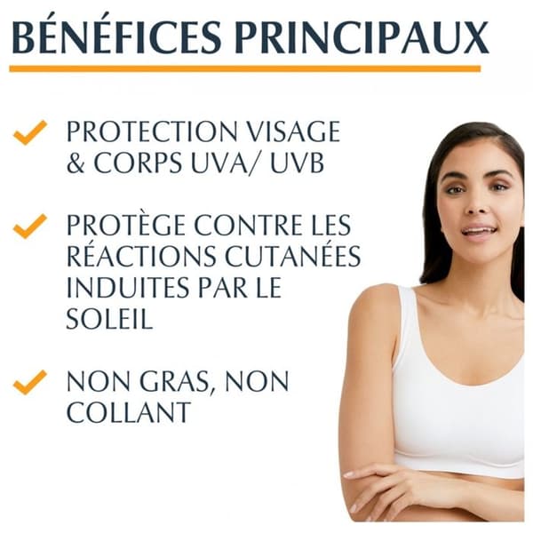 Eucerin solskydd leb protect crème-gel spf50 150ml