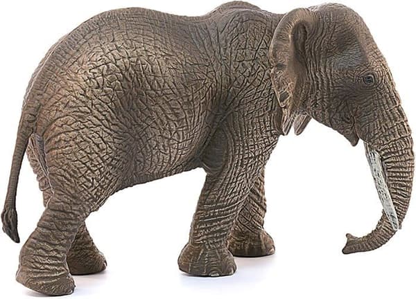 Figur figur - Schleich - Afrikansk Elefant Hona - Grå - 15 cm - Barn