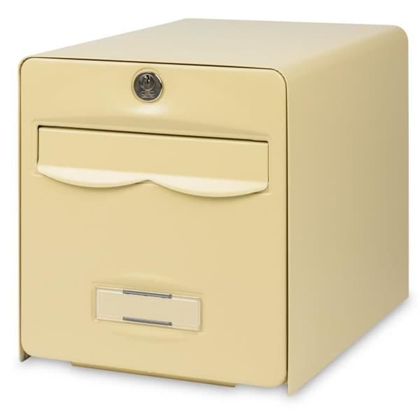 BURG WACHTER Brevlåda Balthazar i galvaniserat stål - 1 dörr - Beige