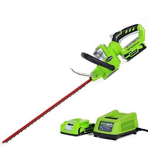 Greenworks Tools set 2200107 -a sladdlös häcksax 24 V Lithium-ion...