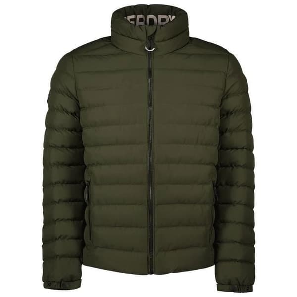 Superdry vadderad jacka - Grön - Herr