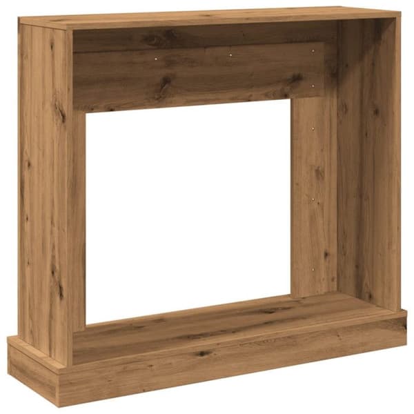 Eldstadram ek hantverk 100x30x87,5cm ingenjörsträ