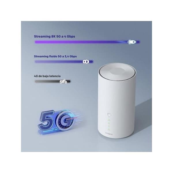 Router Strong 5G BE7200 Wi-Fi 7 7 2Gbps SIM-kortplats NFC One Touch Ethernet 2 5Gbps