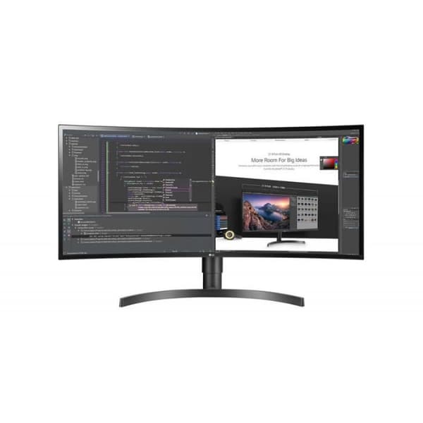 lg 34wn80c-b 34" böjda usb-c wqhd ips