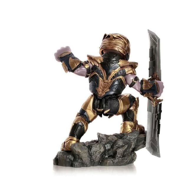 IRON STUDIOS Mini Co. Deluxe Marvel's Avengers: Thanos PVC-figur 18 cm