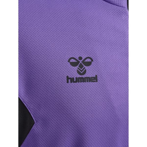Hummel Authentic halvzip sweatshirt - dahlia lila/asfalt
