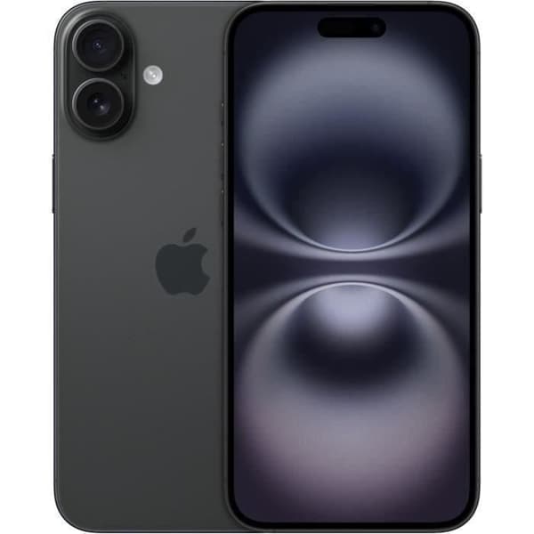 APPLE iPhone 16 Plus 256GB Svart