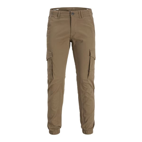 Jack & Jones Paul Flake cargobyxor - brindle