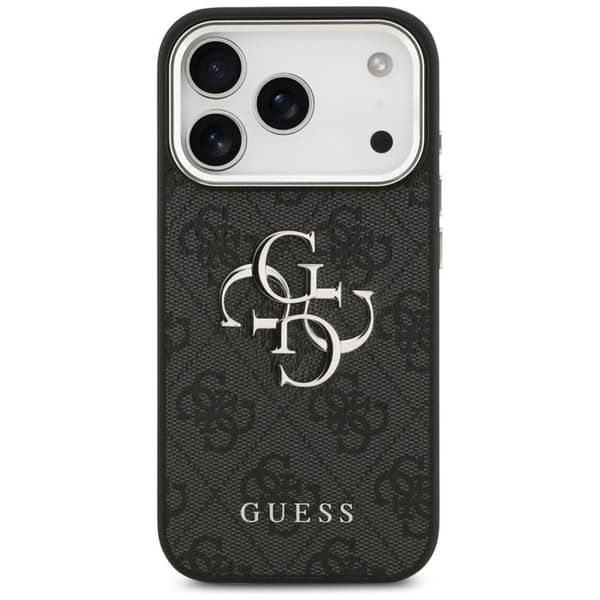 Coque Guess Hardcase Big 4G Logo Classic Logo för iPhone 17 Pro - Svart