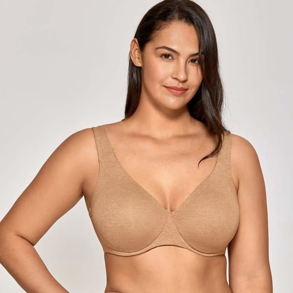 Bh - full coverage - Minimerande - Med byglar - Beige