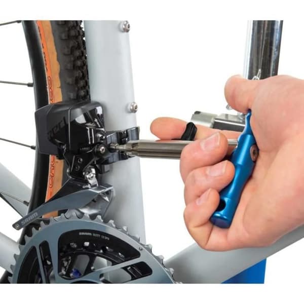 Tournevis T-Grepp - Park Tool - QTH-1 - 8 Magnetiska Bitar - Svart - One Size