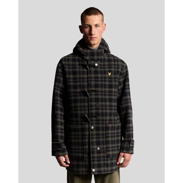 Modulär kappa i tartan från Lyle & Scott