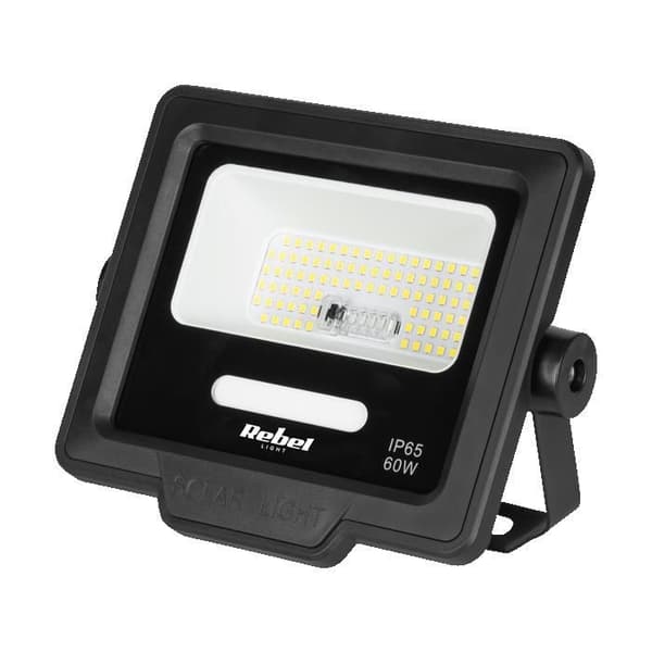 Solcellsdriven LED-trädgårdsprojektor med ljussensor och fjärrkontroll Rebel