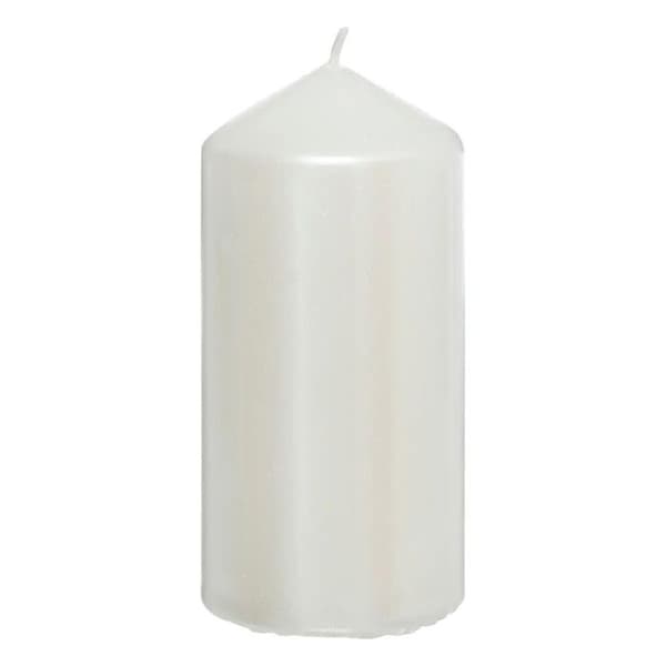 Förpackning med 4 adventsljusstakar "Satin" 12cm Vit