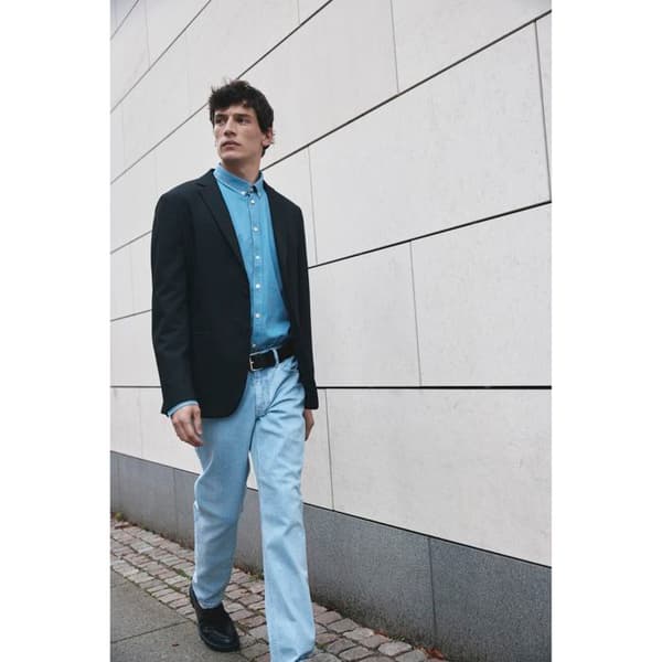 Blazer - Avslappnad fredag - Bernd - Svart - Man - Avslappnad