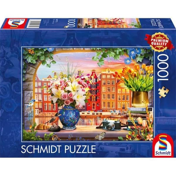 Pussel 1000 bitar: Besök i Amsterdam