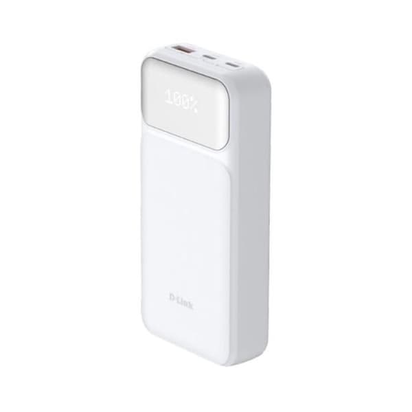 Power Bank - D-LINK - DPP-201 - 20000 mAh - Vit - Universell